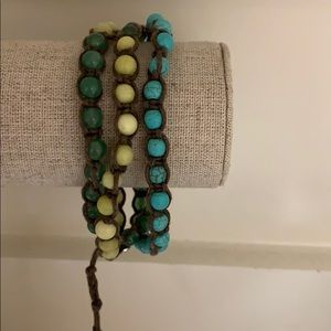Stella & Dot wrap Costa Azul wrap bracelet